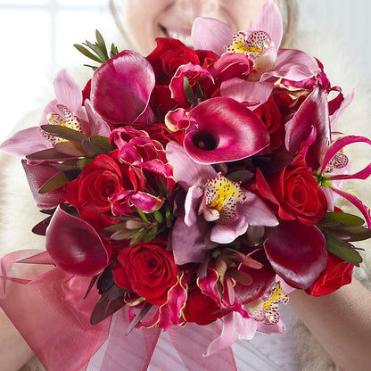 Heart of Hearts Bouquet –  Sweet Flowers, High Point NC